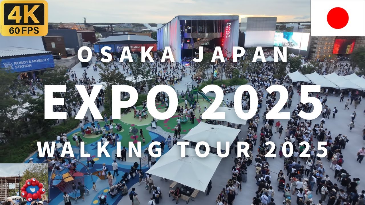 [4K] EXPO 2025 Osaka Japan Walking Tour 2025