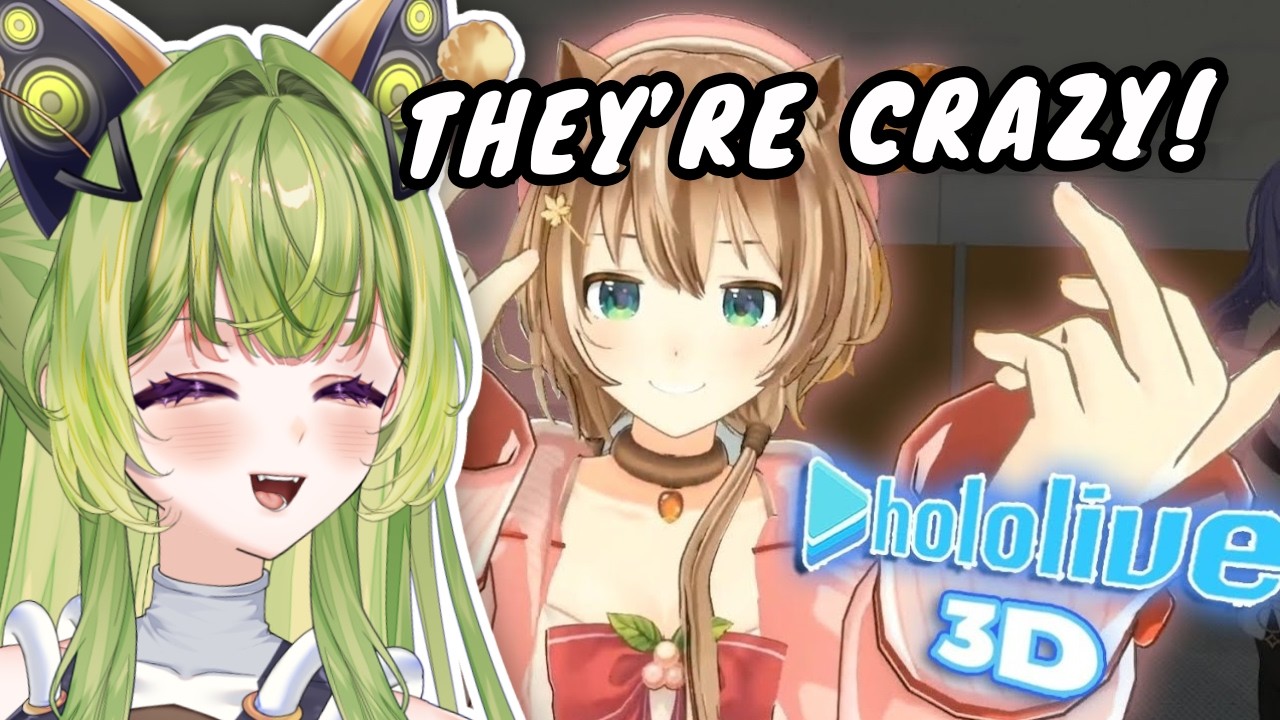 VTuber reacts to Hololive ID 3D (THEY ARE CRAZY)