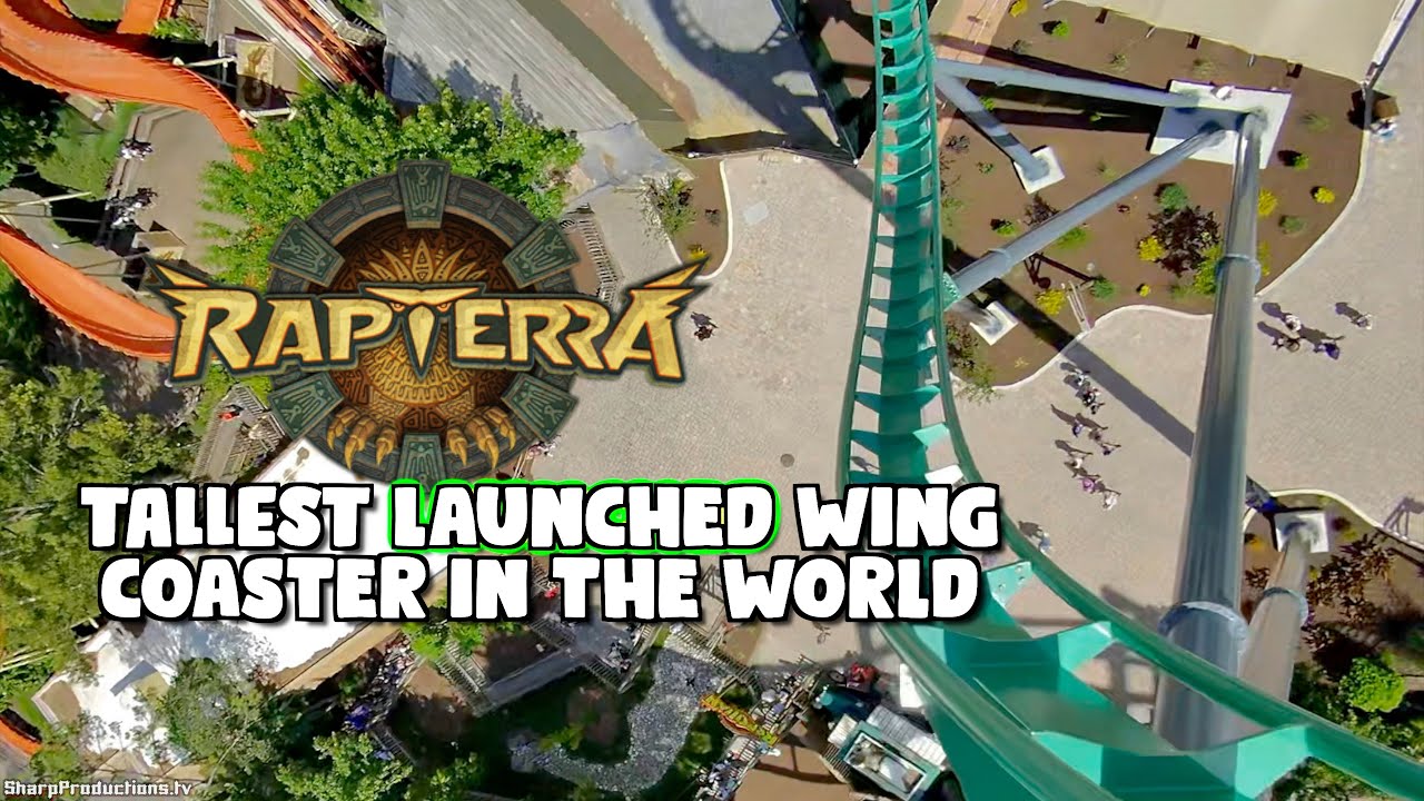 Rapterra launched wing coaster at Kings Dominion