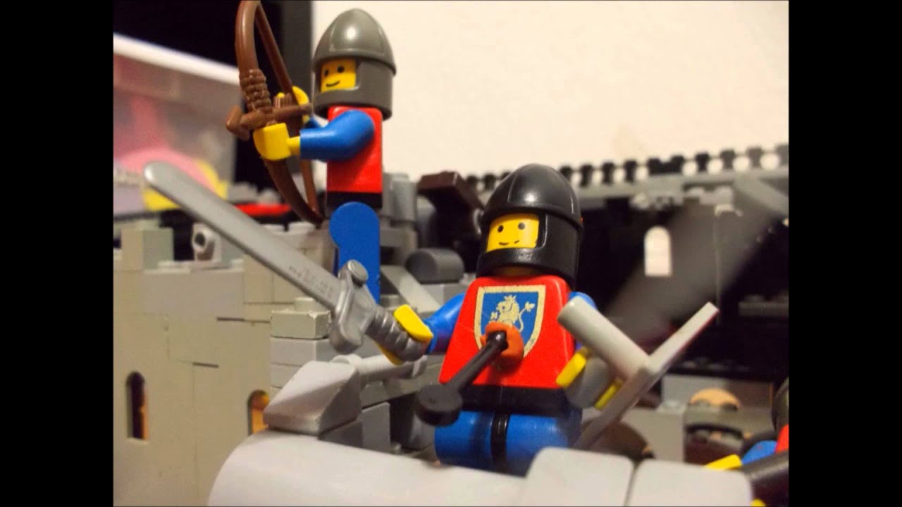 Lego The Battle of Bethona (Castle Battle Stop Motion)