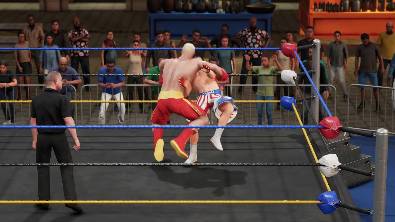 WWE 2k19 Rocky Balboa vs. Drago