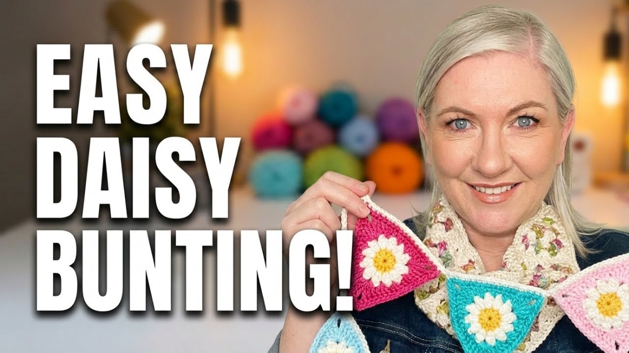 Crochet Pretty Pennants With This Beautiful Bunting Tutorial