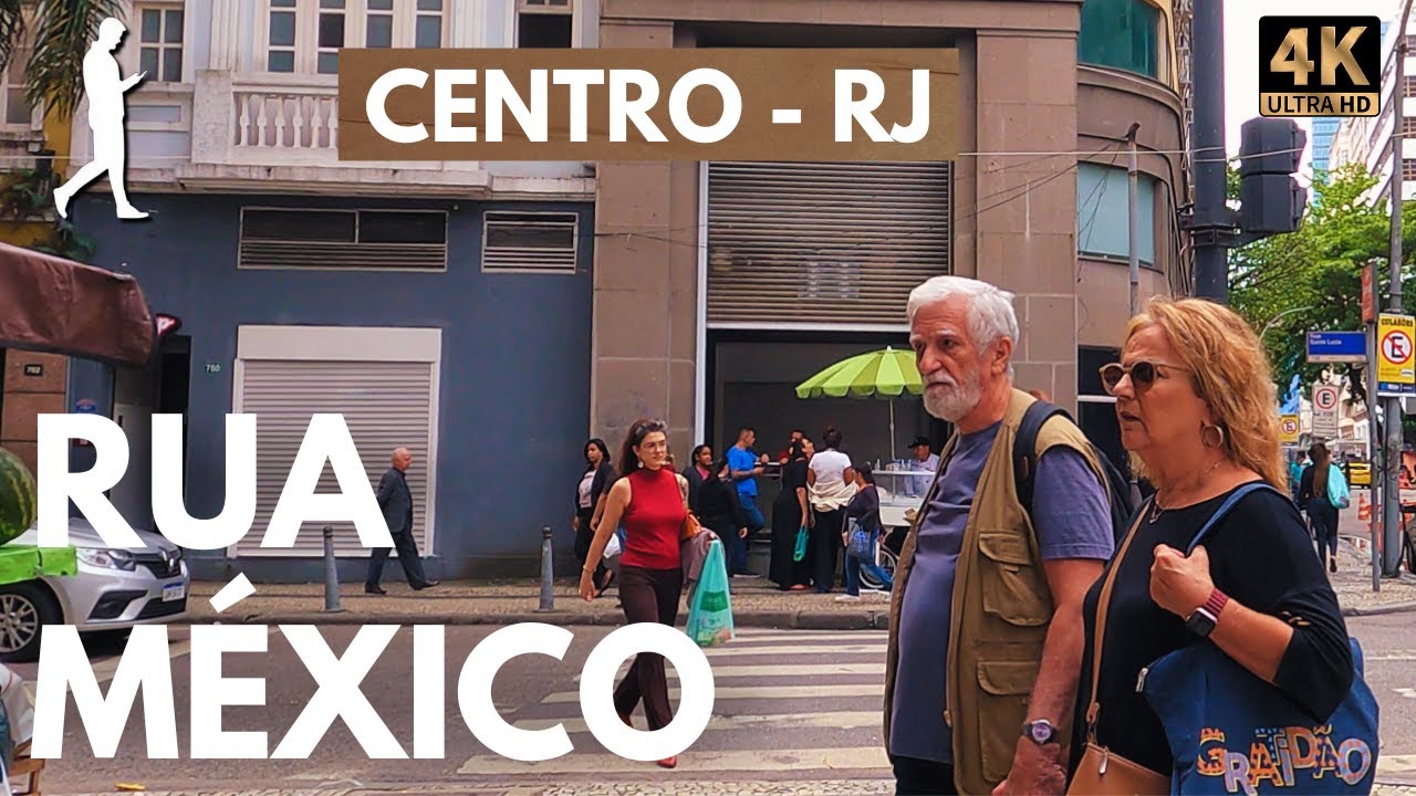 RUA MÉXICO: Andando no Centro do Rio de Janeiro - RJ