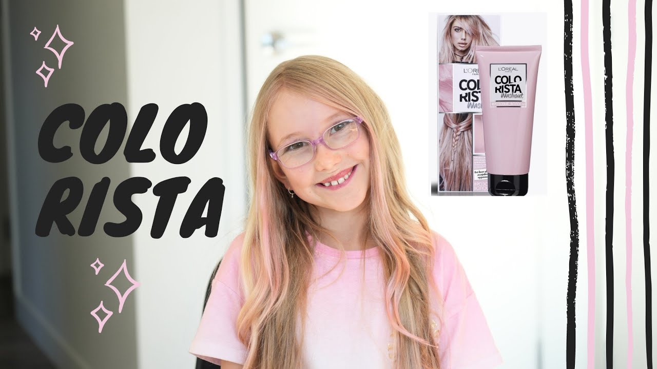 Смываемый красящий бальзам для волос Colorista Розовый