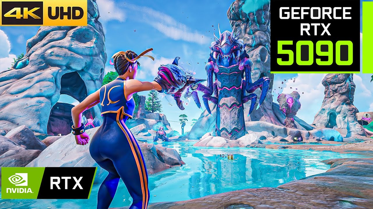 Fortnite Chapter 6 Season 4 : RTX 5090 ( 4K Max Graphics + RTX ON )