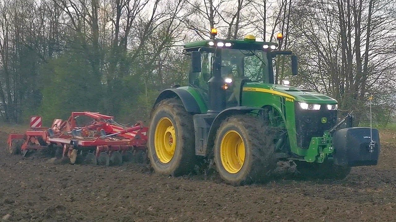 John Deere 8400R + Horsch Tiger 4 MT | Bludovská a.s. | Soil preparation 2023