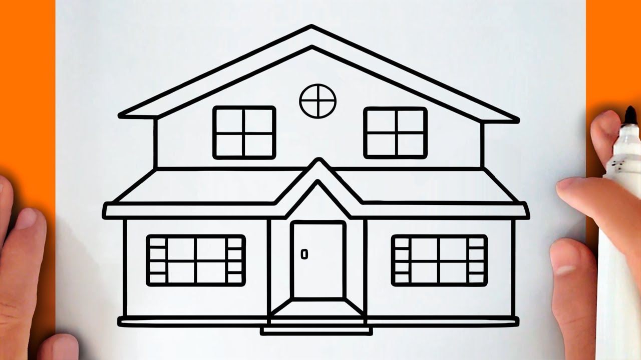 HOW TO DRAW A HOUSE