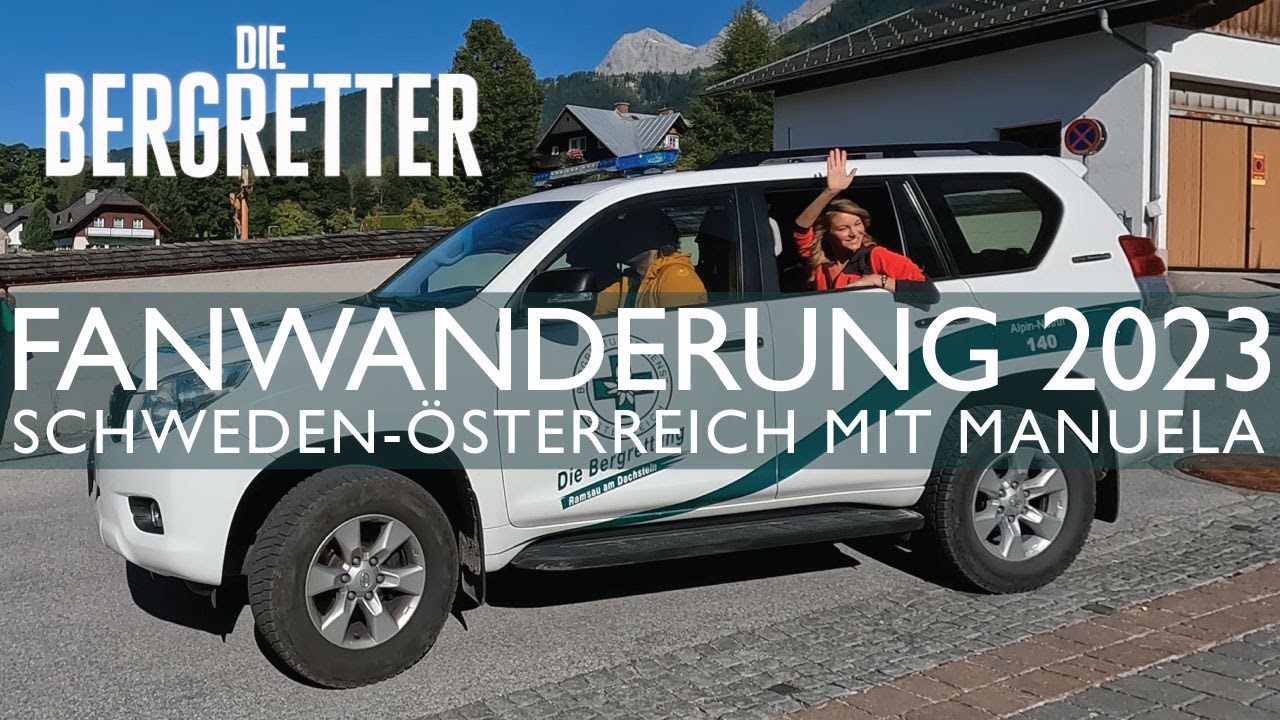Die Bergretter Fanwanderung 2023 mit Manuela