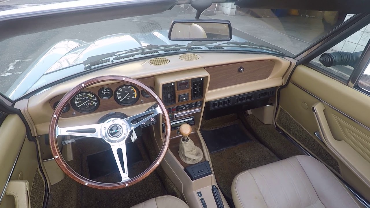 1984 Fiat Spider restoration by Allison's Automotive