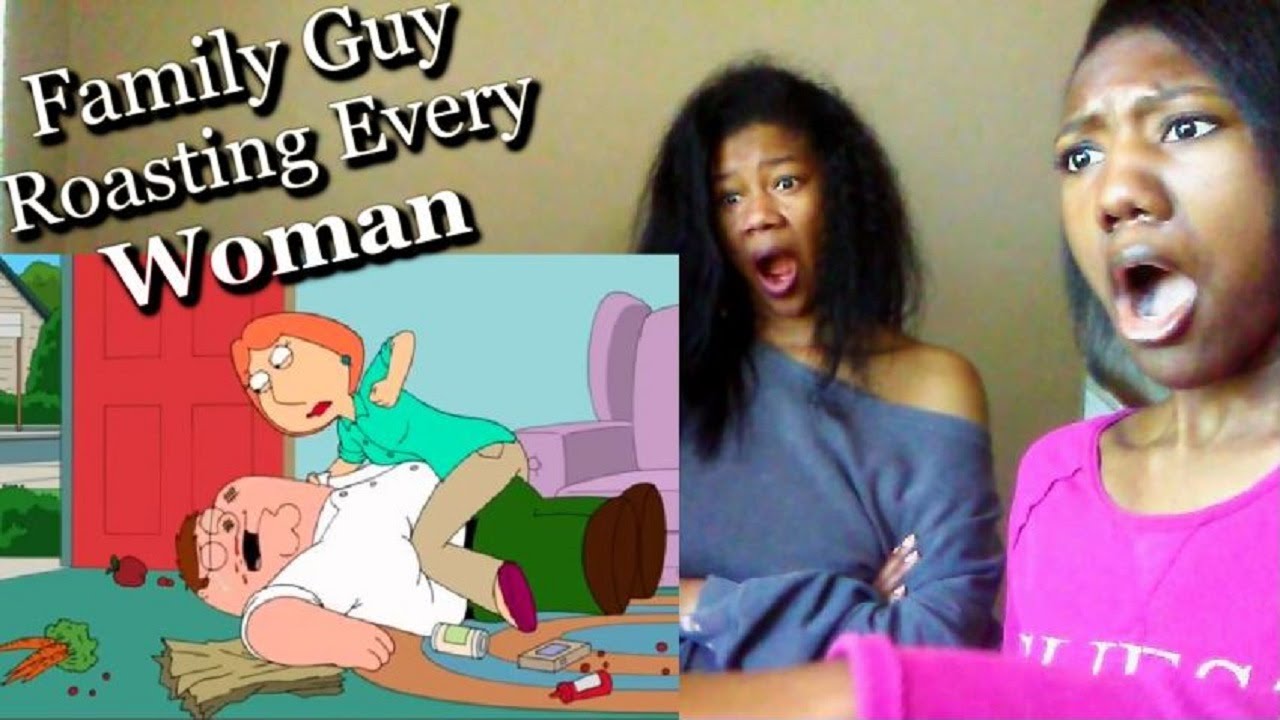 Try Not To Laugh Family Guy Roasting Every Woman | Katherine Jaymes Reaction