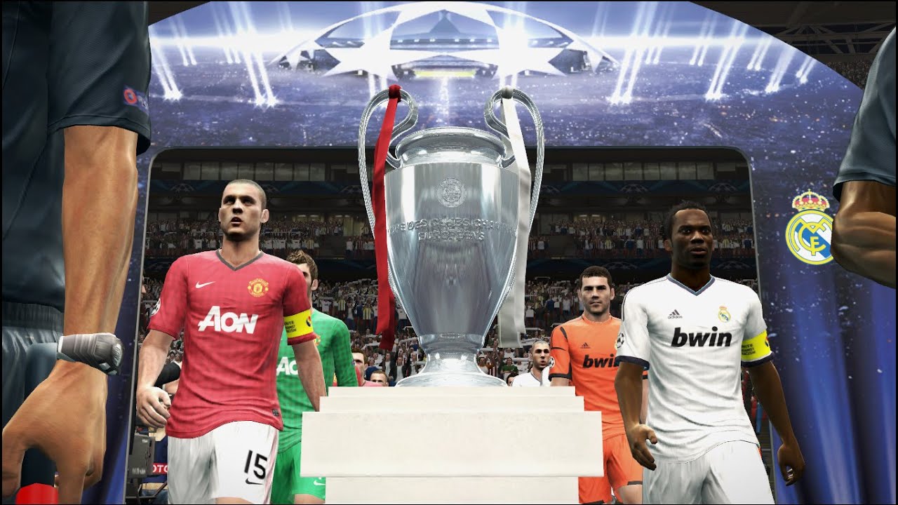 part 13 UEFA Champions League PES 2013 Final-  Real Madrid(2) vs (5)Manchester United