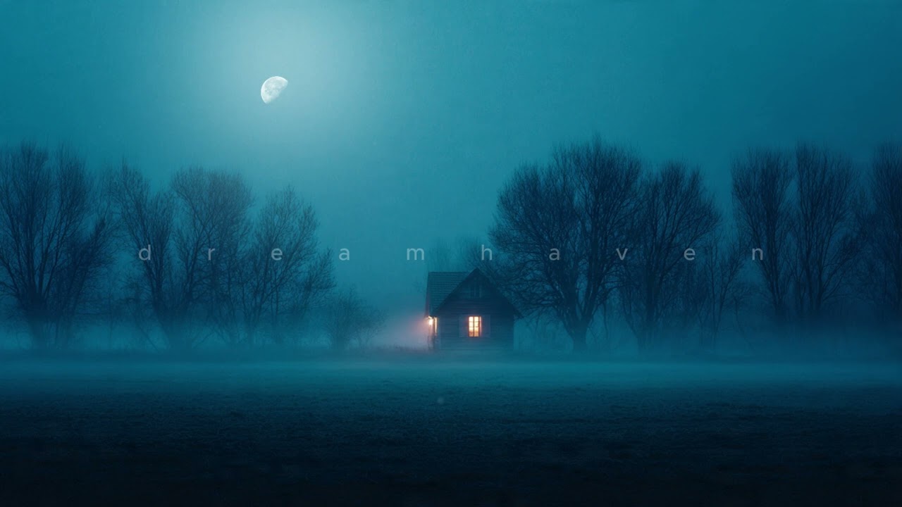 1 Hour Deep Ambient Music 🌙 Cyberpunk Night Rain | Relaxing Music for Sleep, Study & Focus