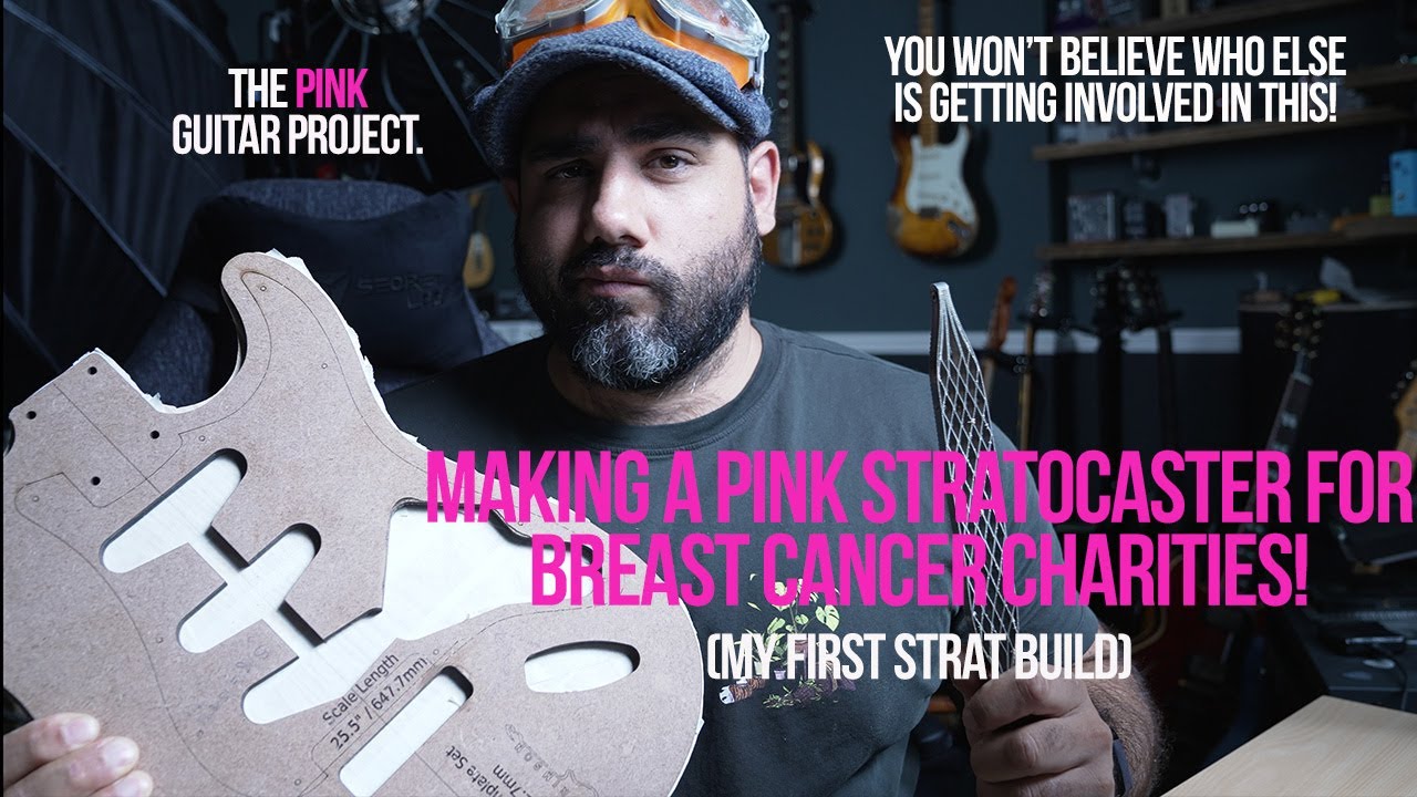 Building A PINK STRAT For Breast Cancer Charities!
