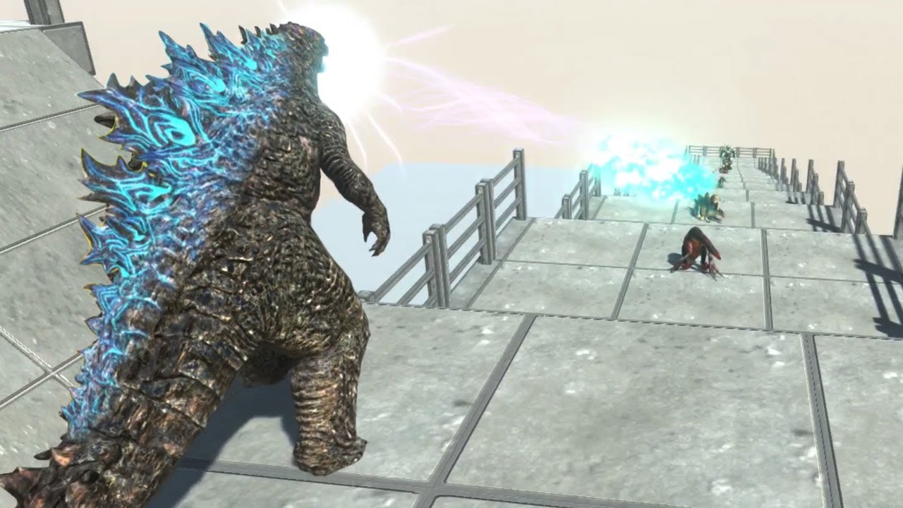 Godzilla Death Fall Tour - Animal Revolt Battle Simulator