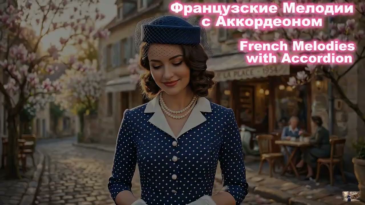 Французкие мелодии с акордеоном. Весенее настроение .French Melodies with Accordion