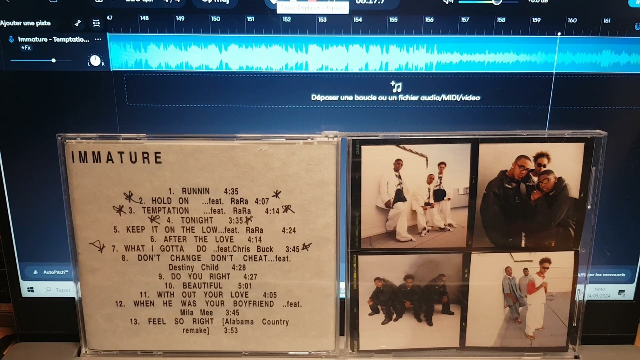 Immature - Unreleased Demo Studio - Temptation LP Sampler Feat Destiny Child  - Mega Rare R&B - 1998