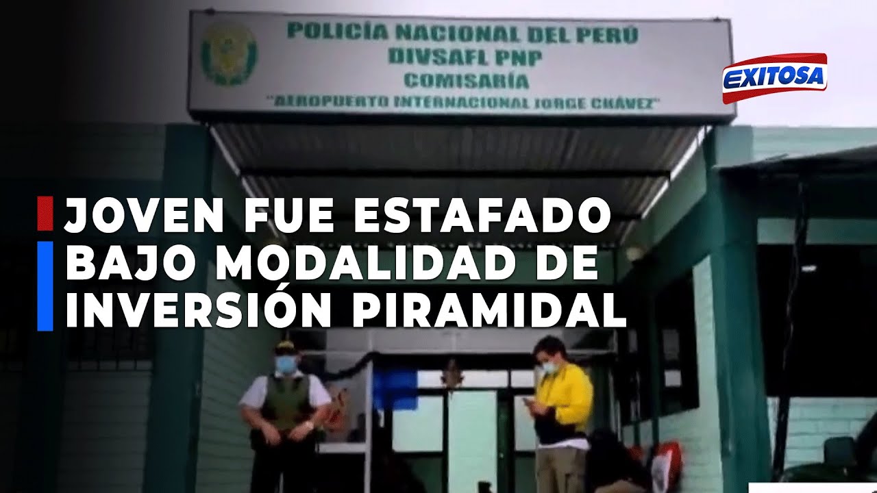 🔴🔵Joven estafado con S/300 000 bajo la modalidad de inversión piramidal exige justicia