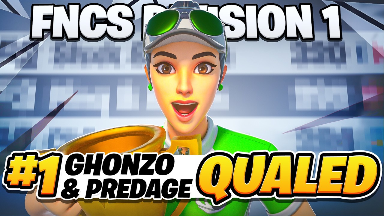 How We QUALIFIED To FNCS Division 1 Finals... 🏆 w/ Predage