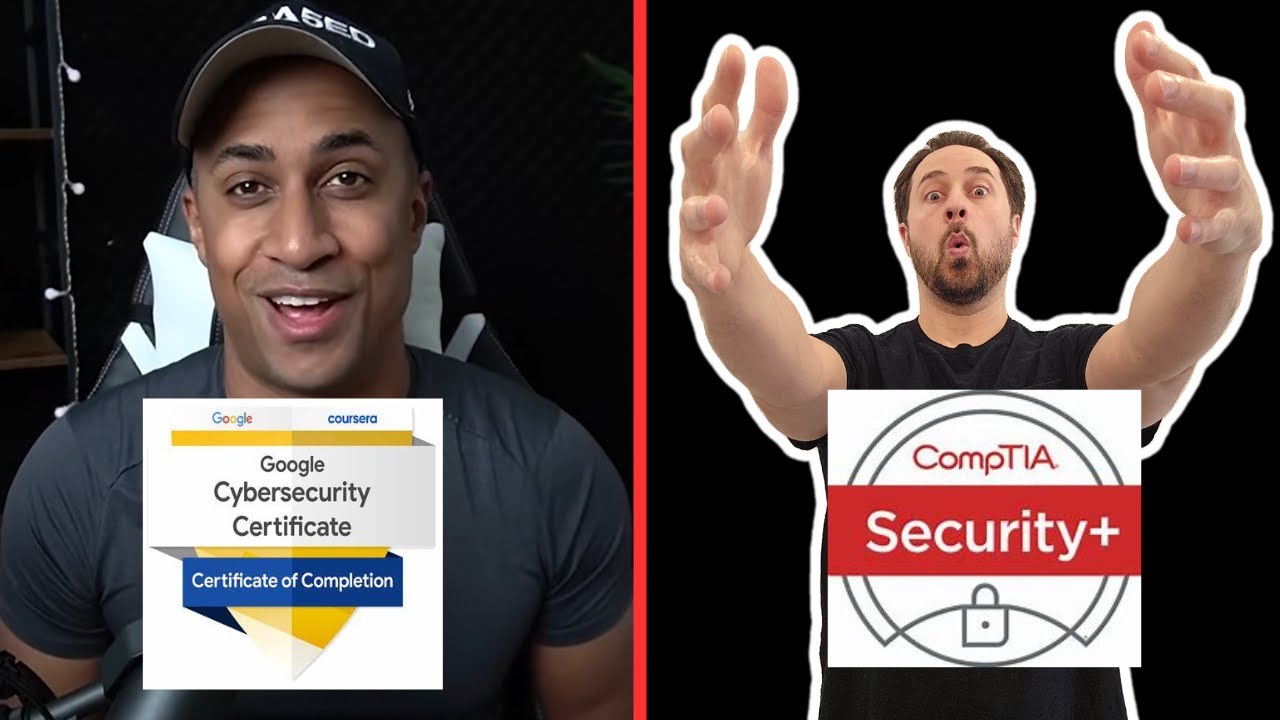 Security+ vs. Google Cybersecurity Cert | KM Reacts
