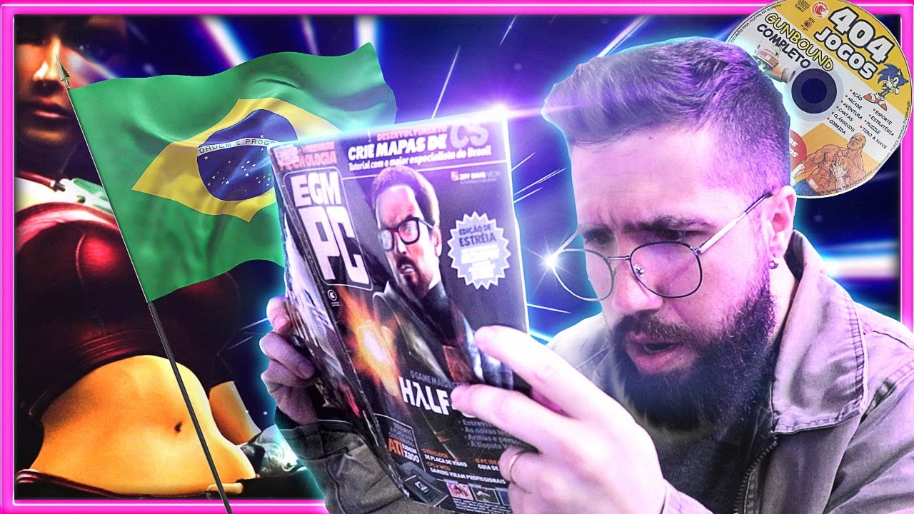 O Mundo Louco das Revistas de Games Brasileiras
