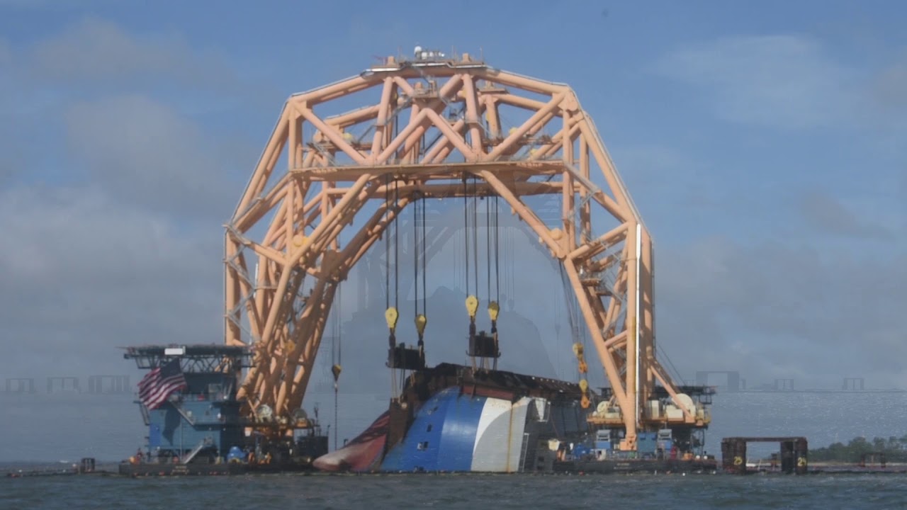 Golden Ray cutting operations begin