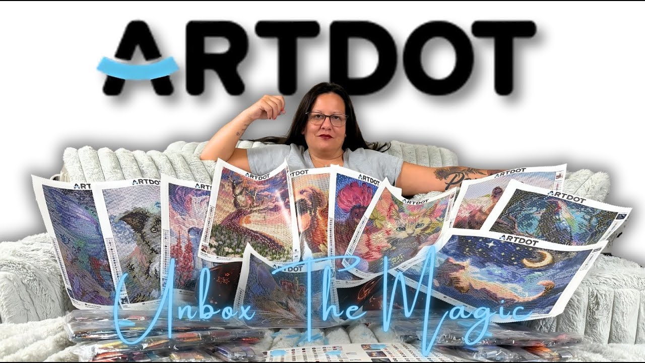 Unboxing Artdot | Fantastic Animal Diamond Painting Kit