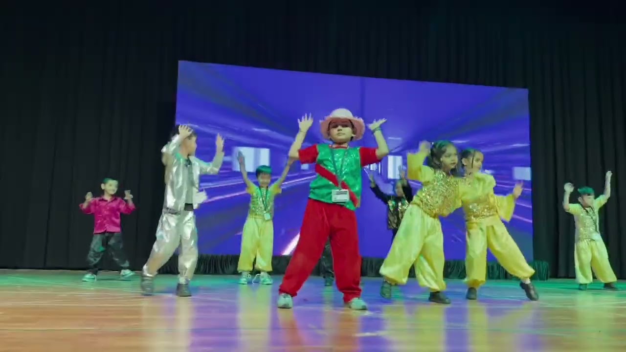 Annual function by junior kg kids 