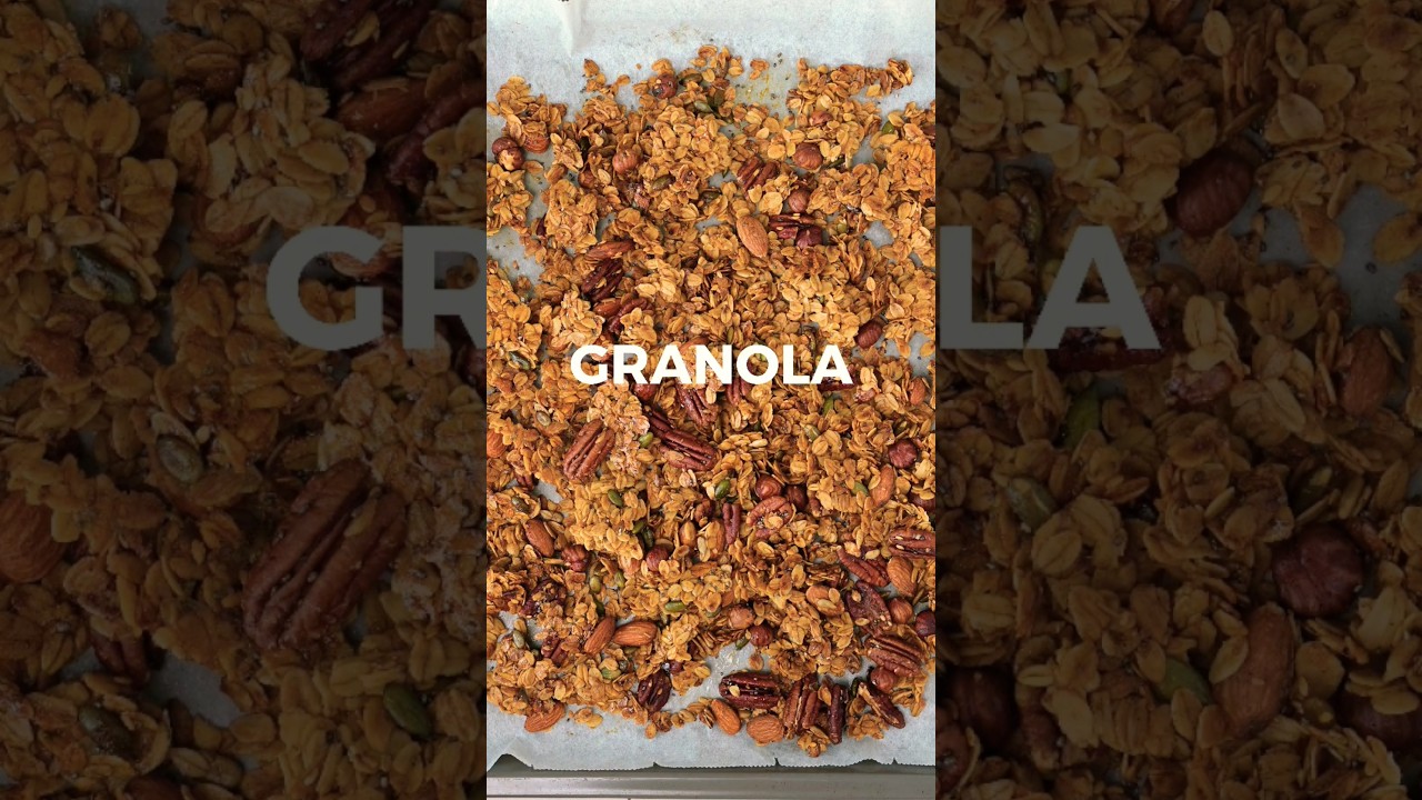 Receta de Granola Casera 🤩👇🏻...