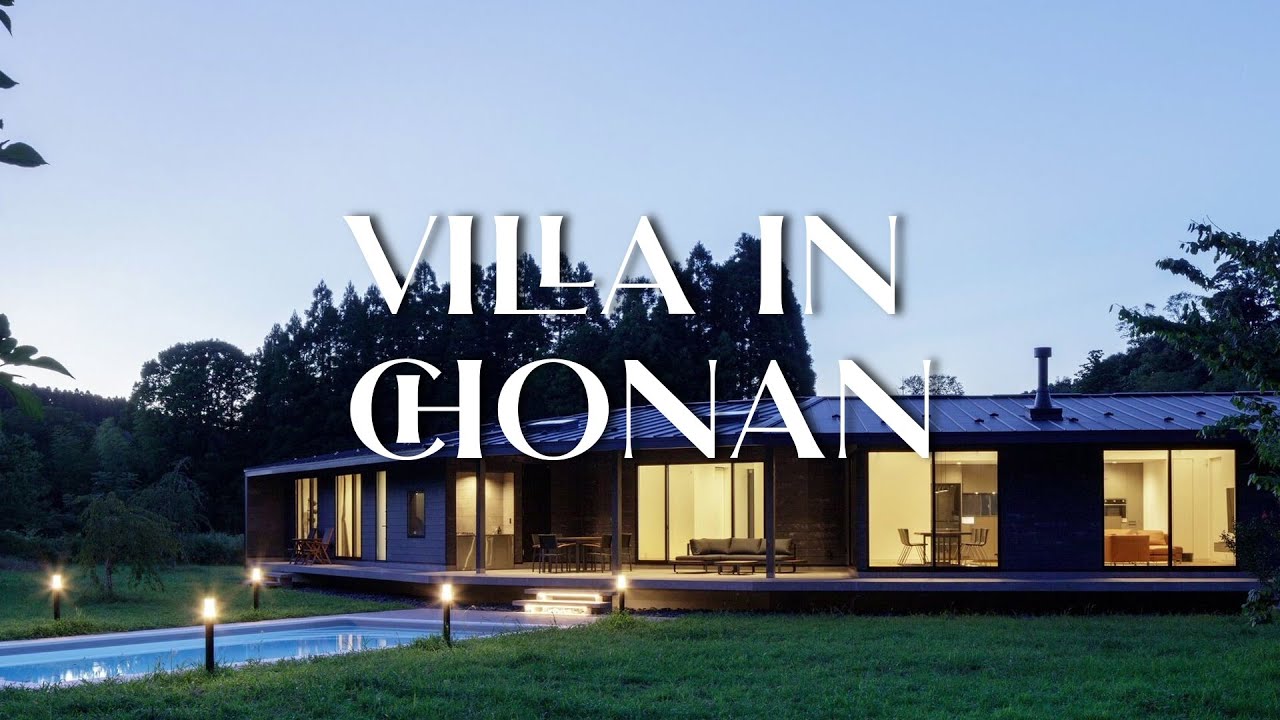 Welcome to Villa in Chonan! A minimalist dream villa.