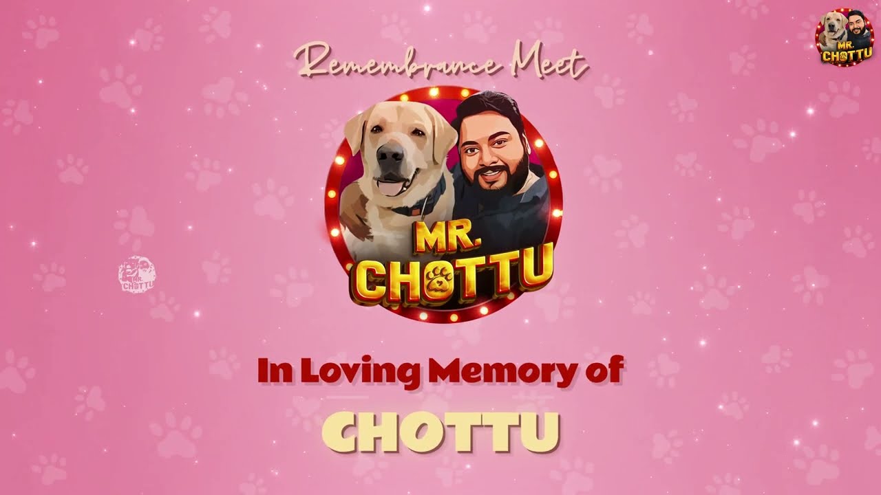 Chottu’s Remembrance Meet | A Tribute Begins 🤍| Mr.Chottu