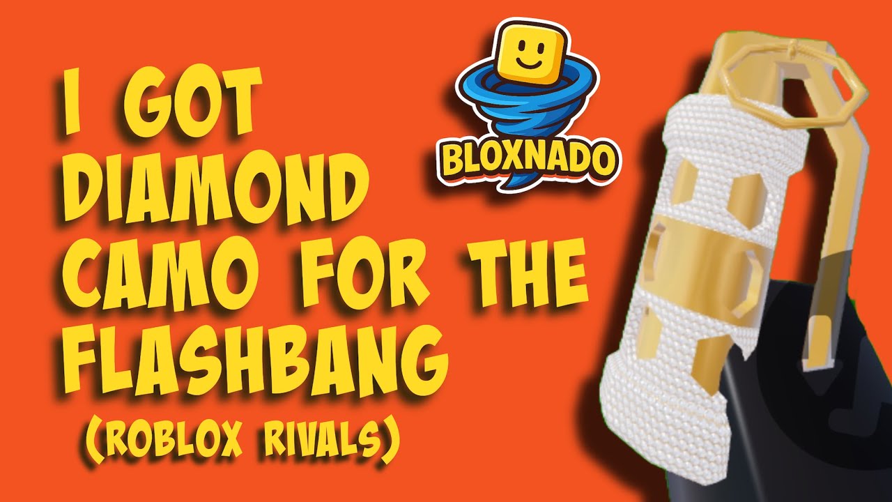 I Got DIAMOND CAMO for the FLASHBANG (Roblox Rivals)