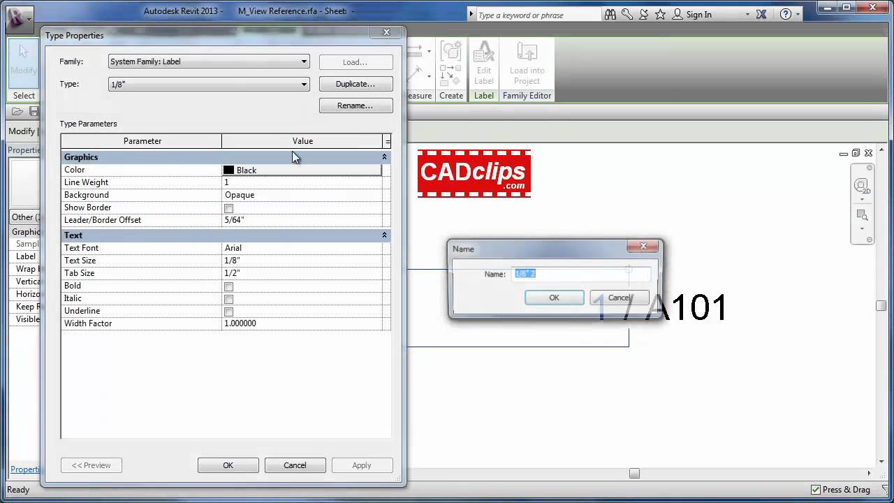 REVIT View Reference Annotation Family - CADclips