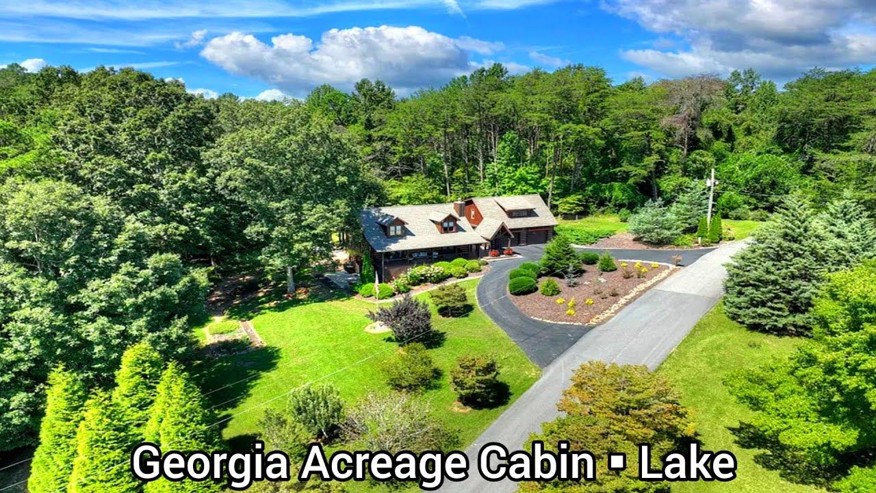 Georgia Luxury Cabins For Sale | Georgia Real Estate For Sale | Lake Cabins | Blue Ridge Lake