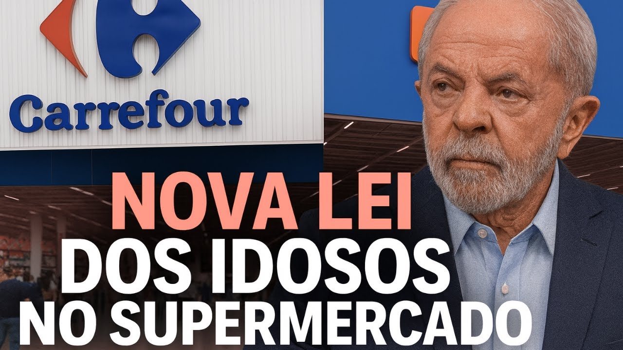 NOVA LEI 10.048 OBRIGA SUPERMECADOS A FAZER ACONTECER DIREITO PARA IDOSOS COM MAIS DE 60 ANOS