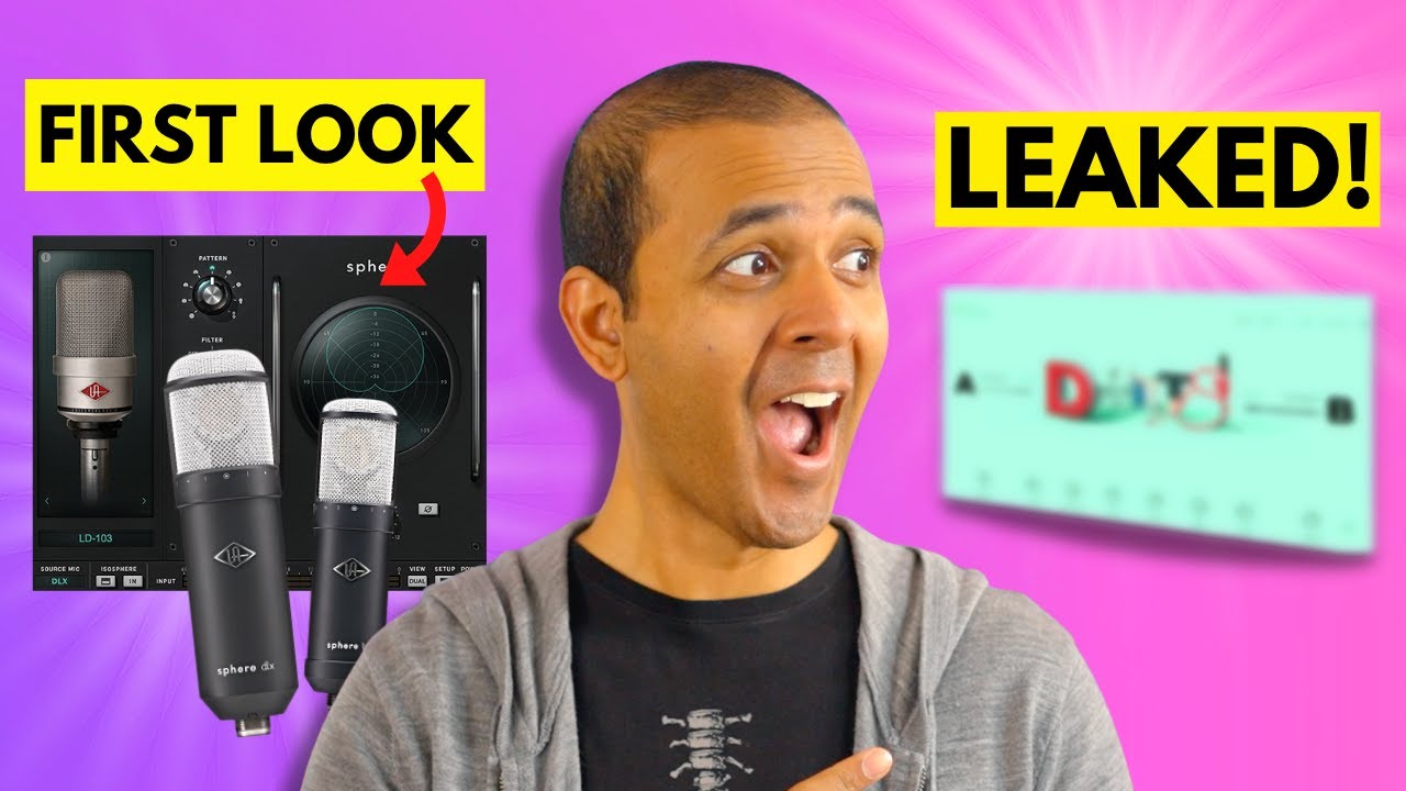😮 LEAKED Native Instruments & Baby Audio! Sphere mics! FREE Plugin for drums!