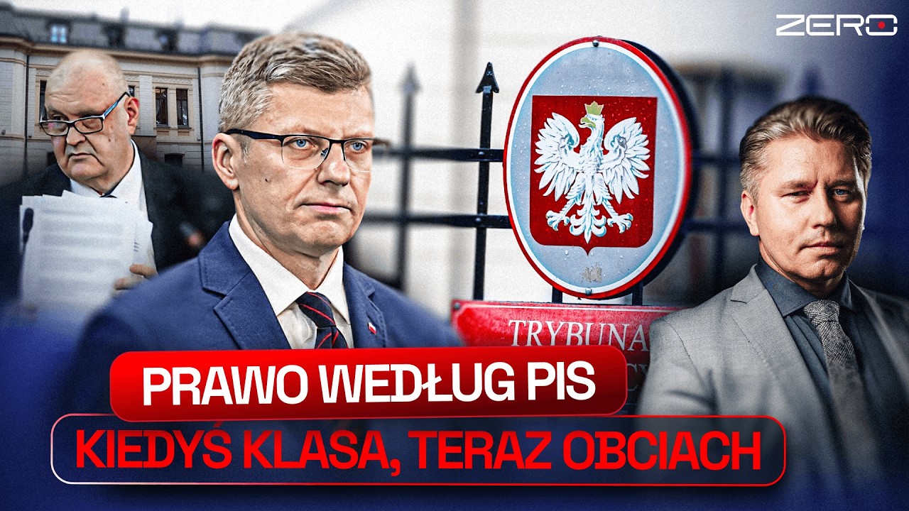 POSEŁ PIS ZGŁASZA PRZEPISY PIS DO TK. BEZCZELNA HIPOKRYZJA I UPADEK PRAWA. WARCHOŁ, TRYBUNAŁ I KRS