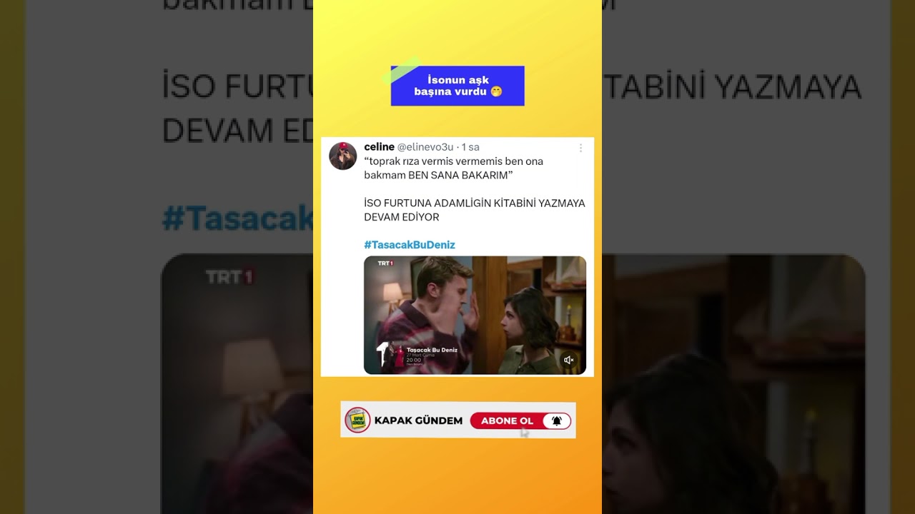 İso aşka geldi🥰#taşacakbudeniz#tbd#zeynepatılgan#erdemşanlı#isofurtuna#fadimekoçari#isfad#orel#esdil