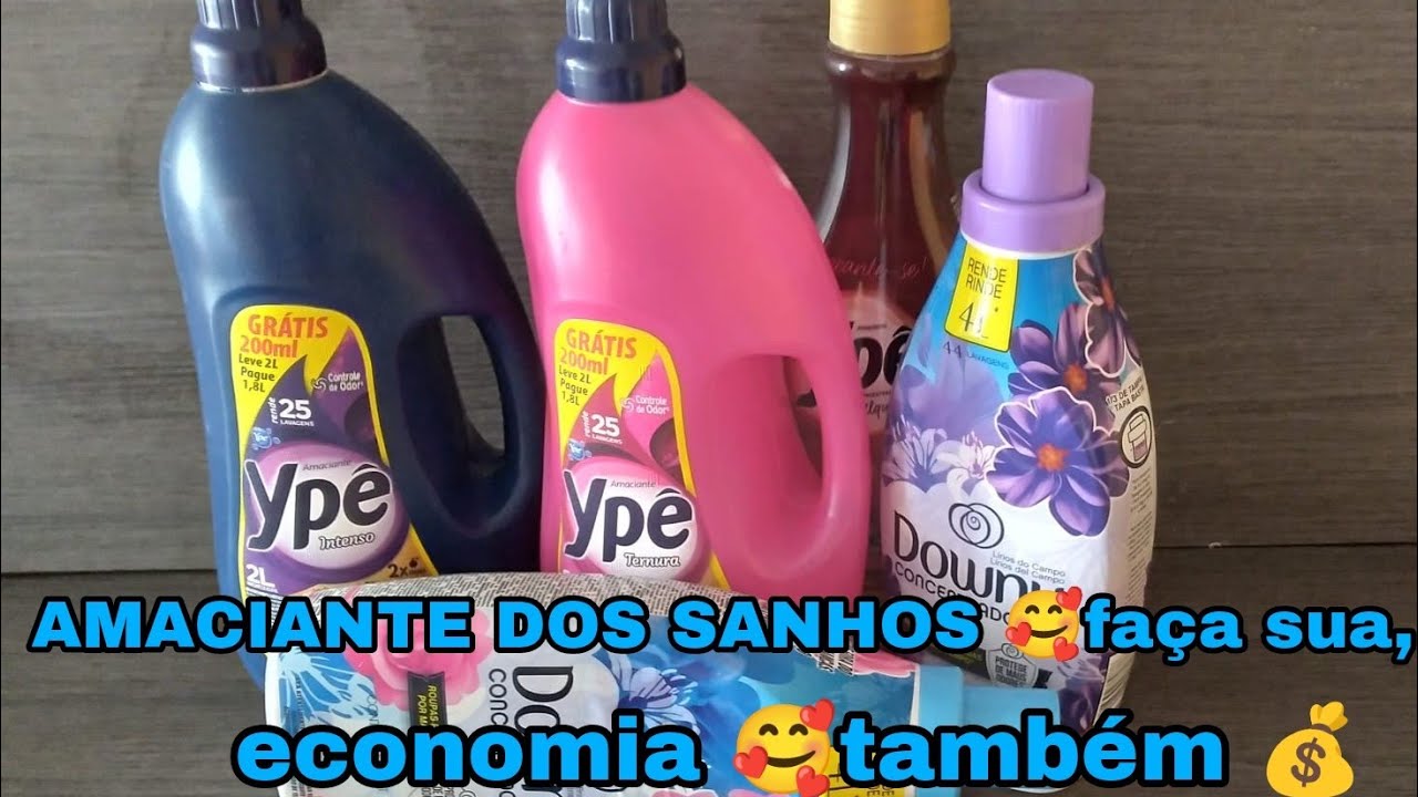 AMACIANTE DOS SANHOS  🥰faça sua economia 🥰também 💰