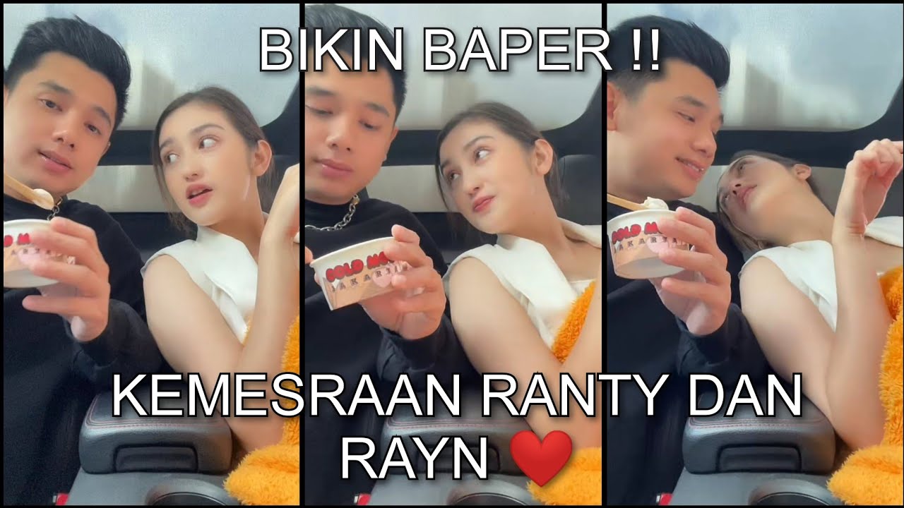 Ranty Maria dan Rayn Wijaya ketahuan  bermesraan di Mobil