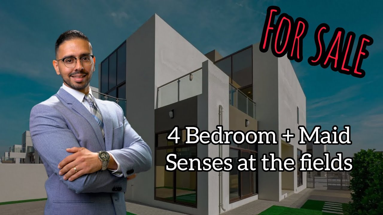 4 Bedrooms plus Maid corner townhouse, senses at the Fields, District 11, MBR, Dubai