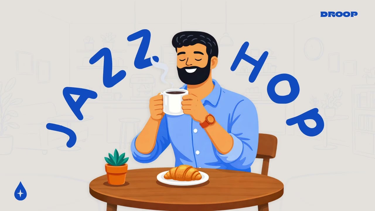 Coffee Mood Jazzhop ☕ Jazzhop Groove for Focus & Good Vibes