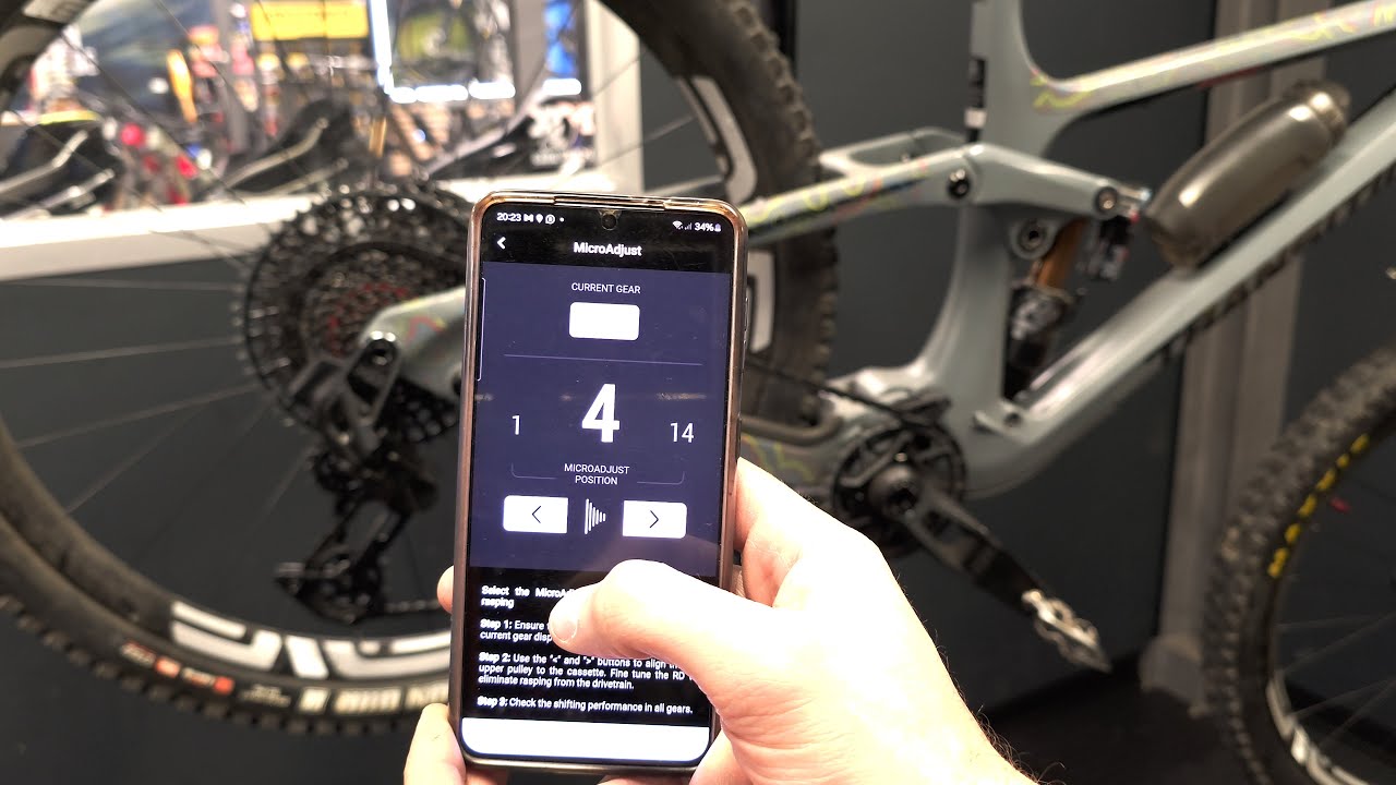 Regolazione del cambio SRAM AXS T-Type