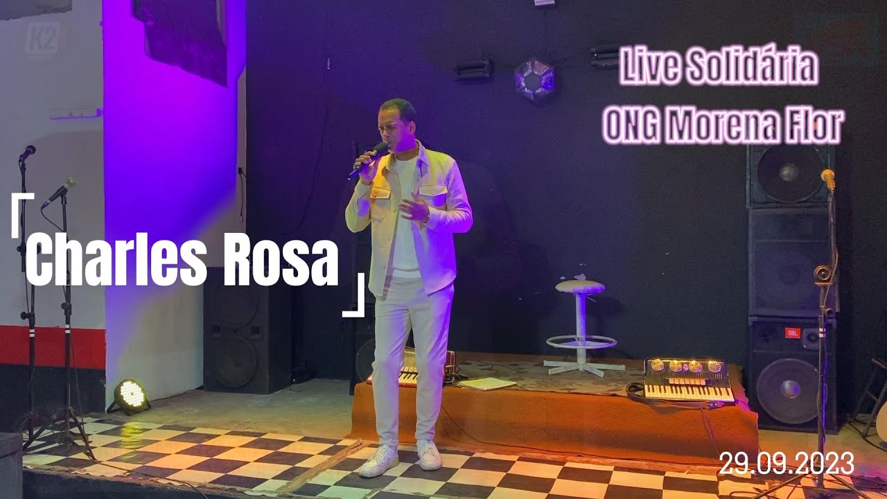 Participação de Charles Rosa - Live ONG Morena Flor