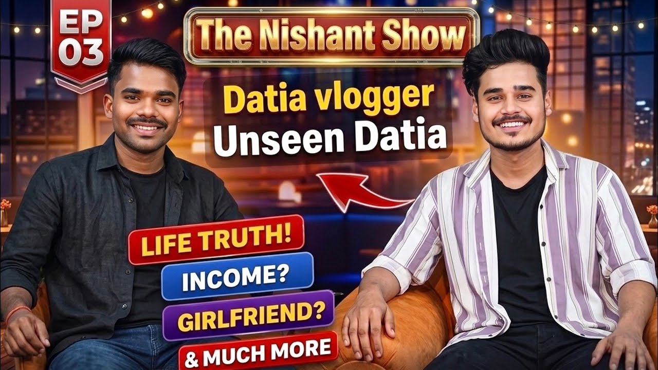 Unseen Datia on The Nishant Show 🎙️ | The Story Behind Datia’s Explorer 🌆 | EP 03 ❤️