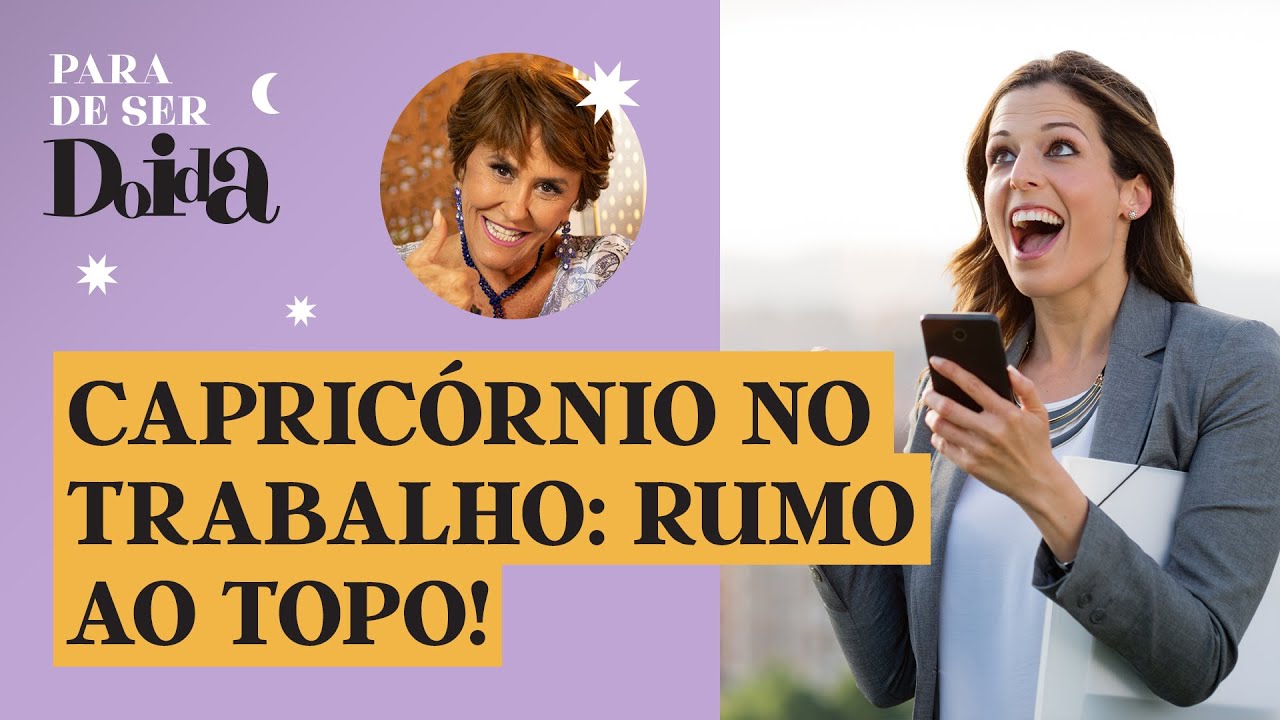 M&aacute;rcia Sensitiva fala sobre o signo de Capric&oacute;rnio no trabalho