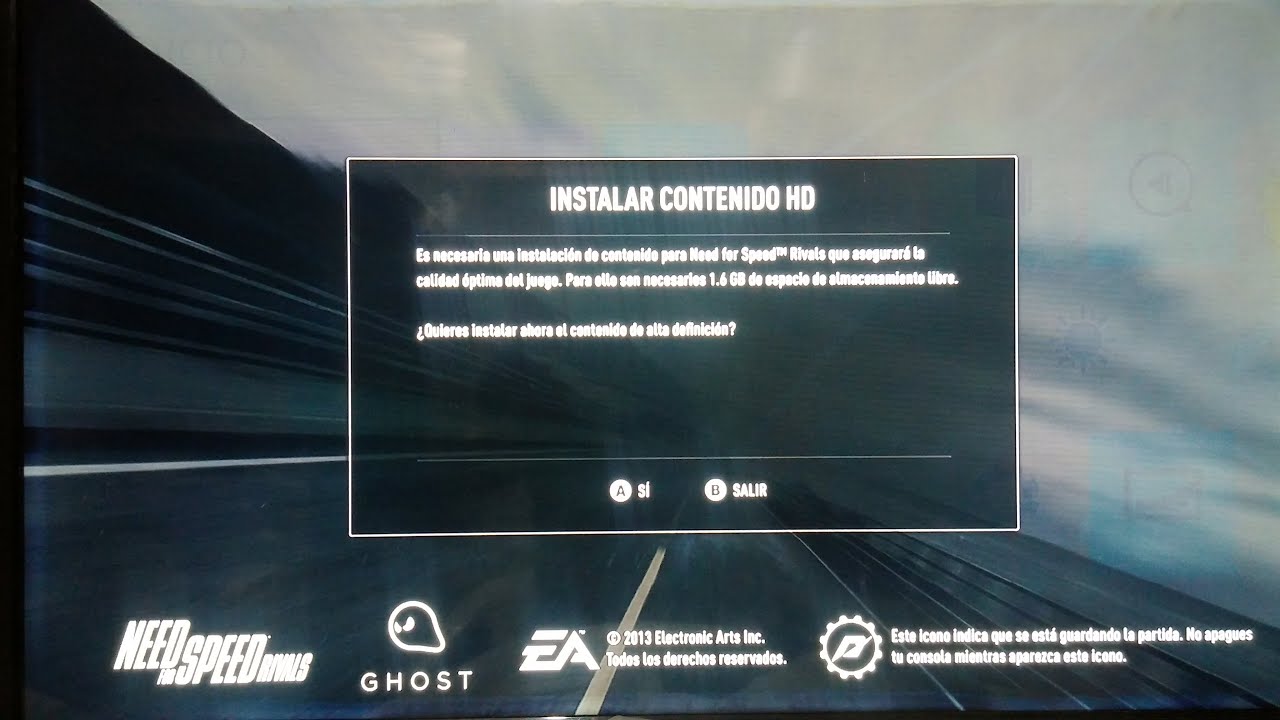 nfs rivals xbox 360 4 gb funcionamiento e instalacion andando