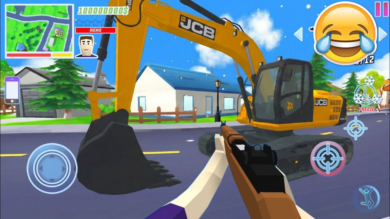 Jack New JCB Machine In Dude Theft Wars | Niruz Gaming 
