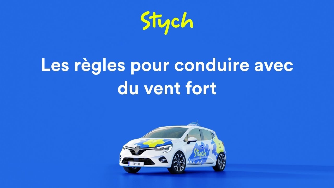Les règles pour conduire avec du vent fort