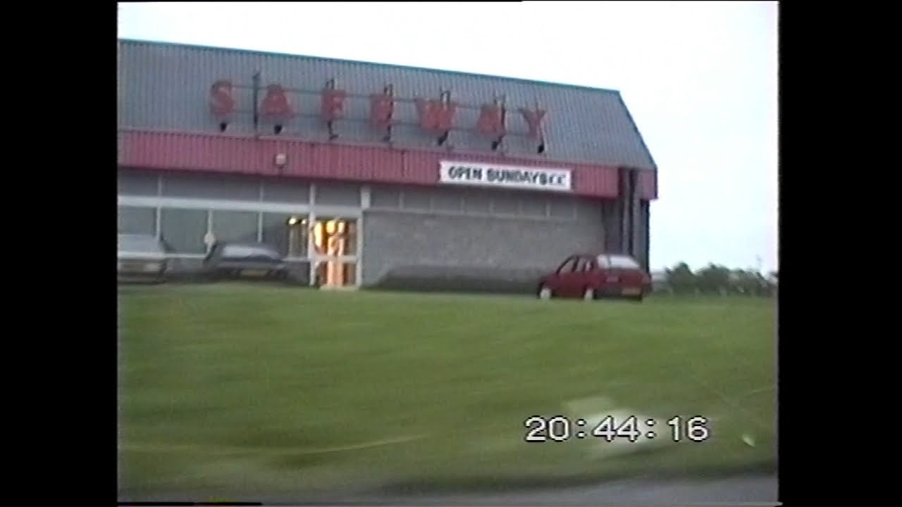 1992 Drive Around Redruth & Pool, Cornwall