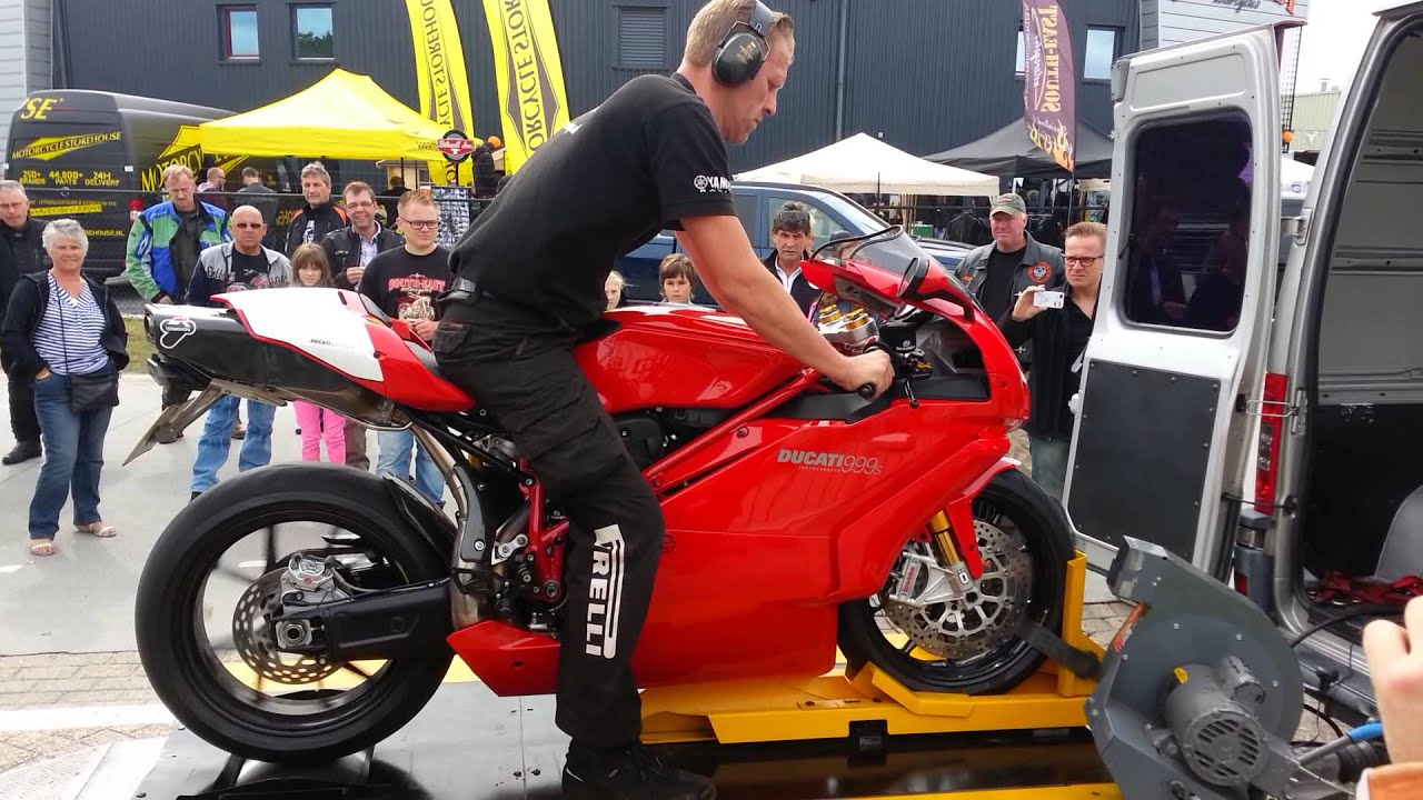 Ducati 999s op dynajet